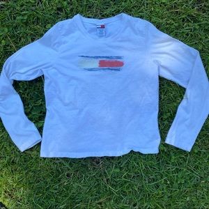 Vintage Tommy Hilfiger Logo Tee Shirt